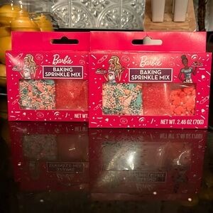 Barbie sprinkle kit x 2 NEW!